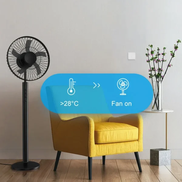 Sensor de Temperatura y Humedad Sonoff SNZB-02