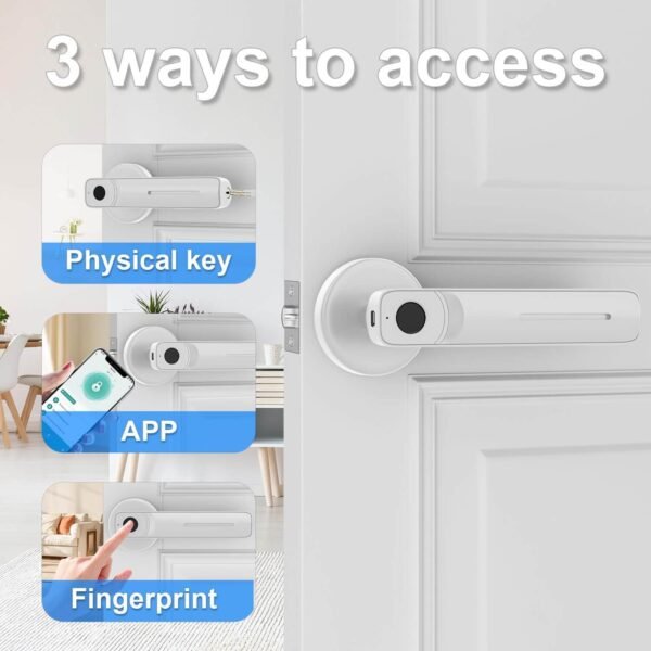 Cerradura TY140 WiFi Negro/Gris