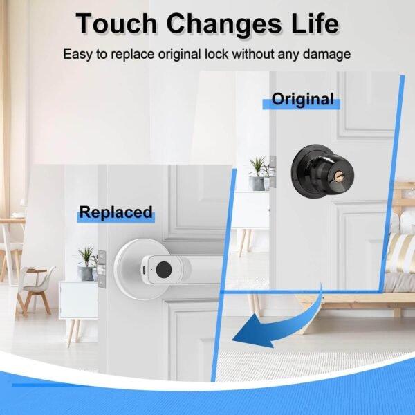 Cerradura TY140 WiFi Negro/Gris